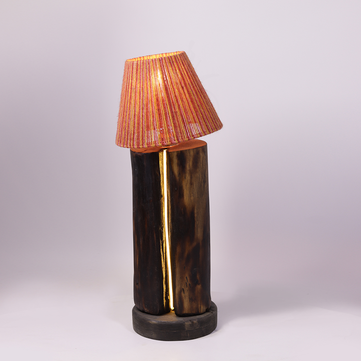 Handmade-Wood-Base-with-Colorful-Yarn-Design–Rustic-Boho-Lighting1