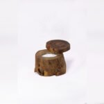 Handmade Wooden Candle Holder: A Unique Rustic Home Decor Piece for Warm & Cozy Spaces