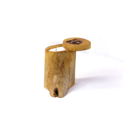 The Secrets of Warm Decor Why the Natural Log Candle is the Perfect Choice for Your Home