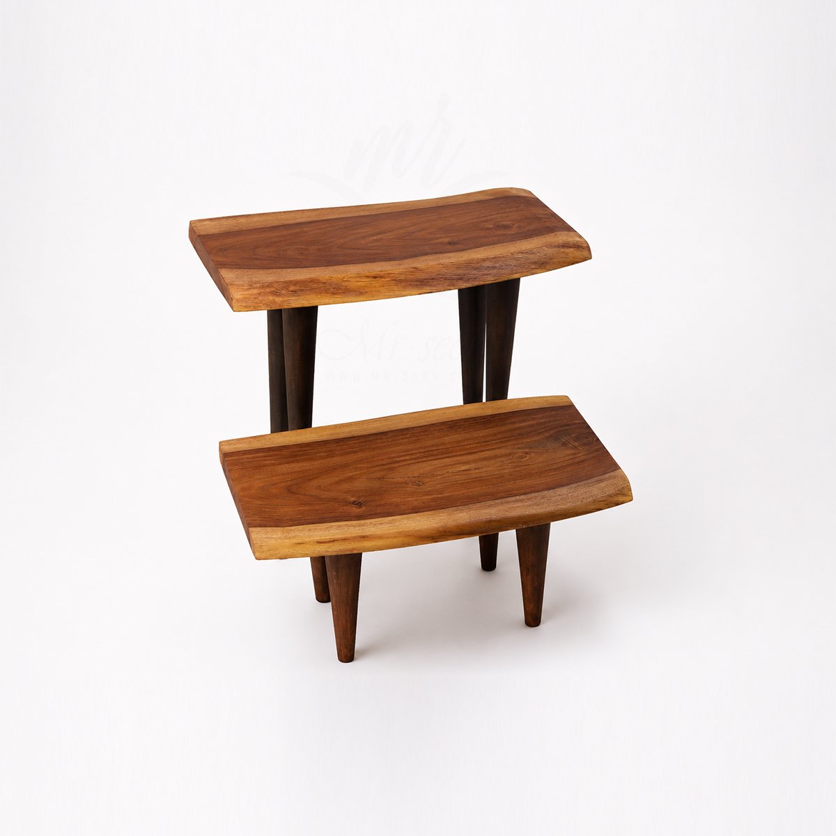 Handmade-Live-Edge-Side-Table-Set–Natural-Wood-Accent-Coffee-Tables-Boho-Style1