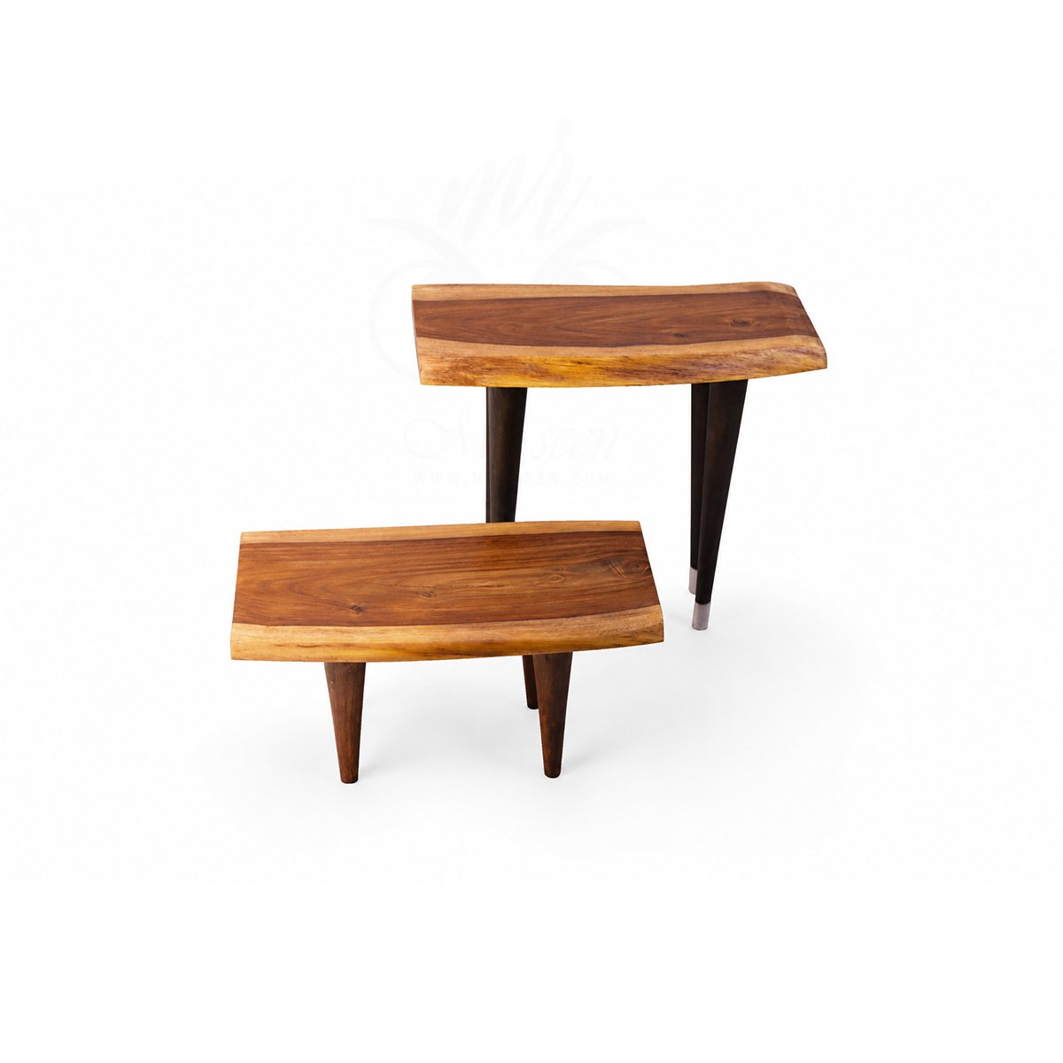 Handmade-Live-Edge-Side-Table-Set–Natural-Wood-Accent-Coffee-Tables-Boho-Style2