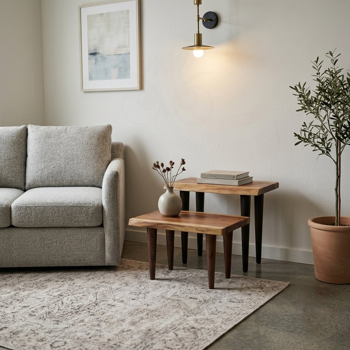 Handmade-Live-Edge-Side-Table-Set–Natural-Wood-Accent-Coffee-Tables-Boho-Style3