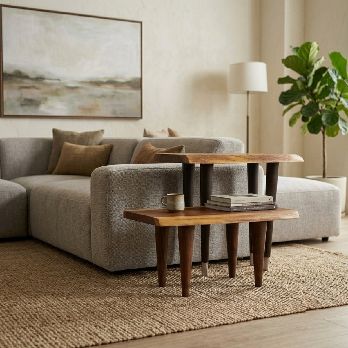Handmade-Live-Edge-Side-Table-Set–Natural-Wood-Accent-Coffee-Tables-Boho-Style4