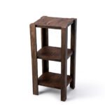 Handmade Wooden Bookshelf - Elegant Rustic Style