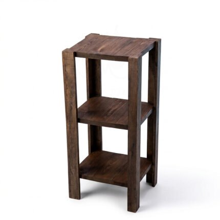 Handmade Wooden Bookshelf - Elegant Rustic Style