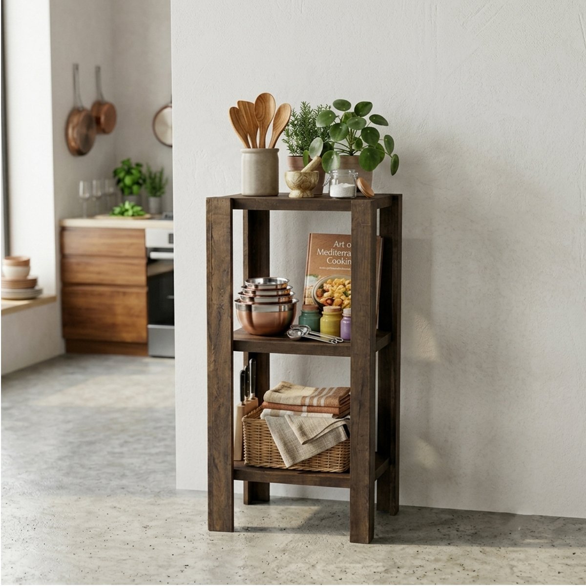 Handmade-Rustic-Wooden-Shelving-Unit-for-Kitchen-&-Living-Room-Organizer3
