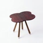 Handmade Wooden Clover Table