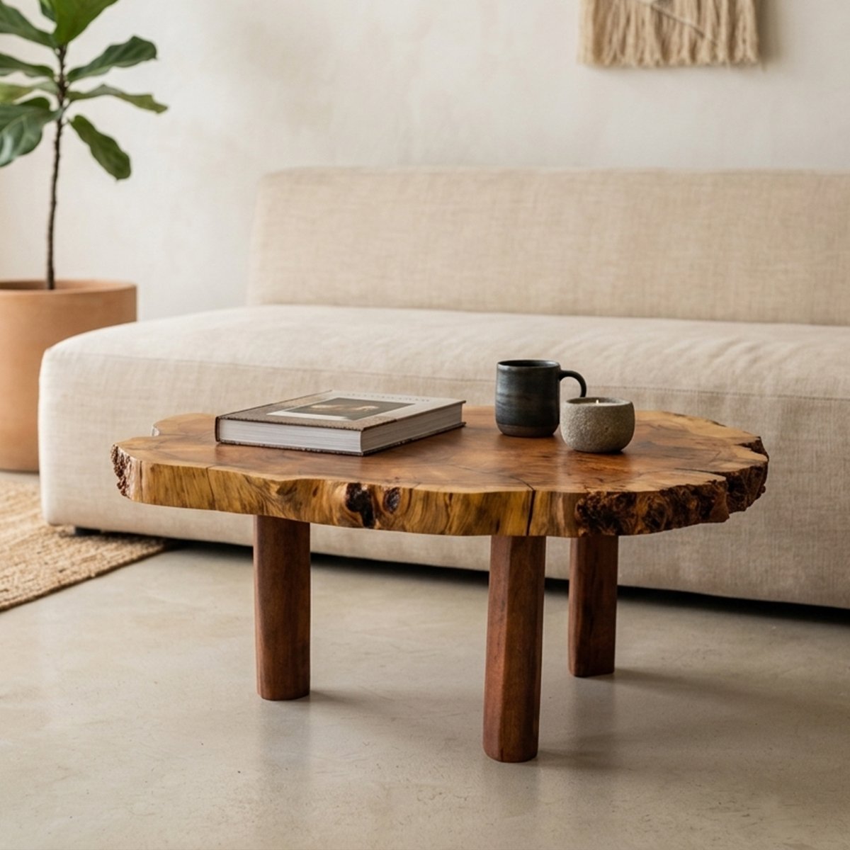 Solid-Wood-Slab-Coffee-Table—Live-Edge-Boho-Rustic-Design3