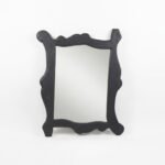Handmade Flowing Black Frame Wall Mirror