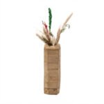 Handmade Boho Wooden Flower Vase