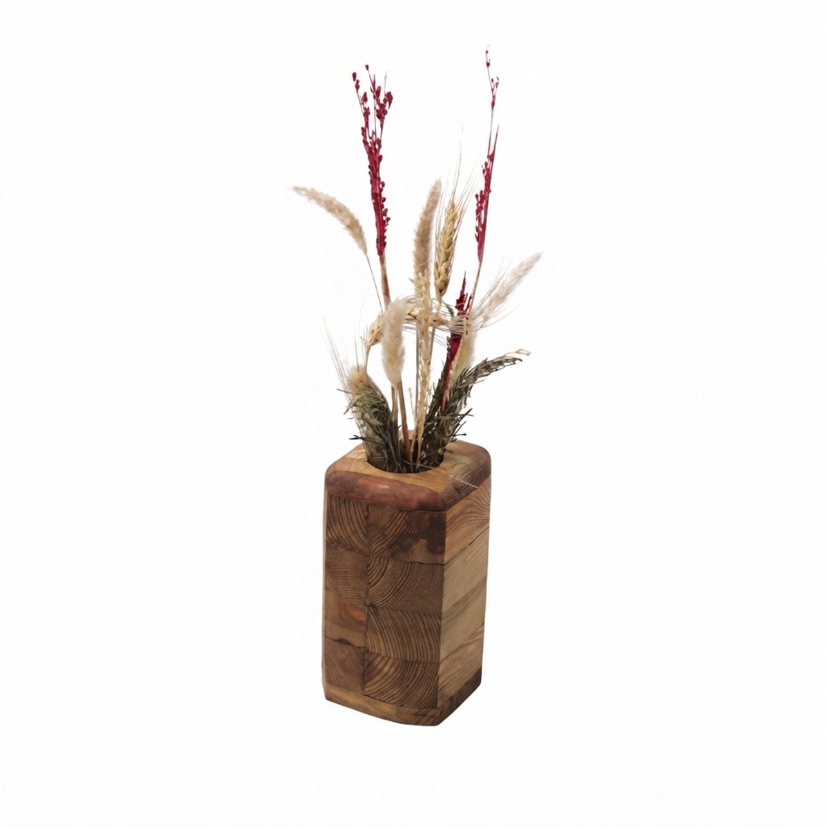 Handmade-Oak-Wood-Decor-Vase
