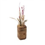 Handmade Oak Wood Decor Vase