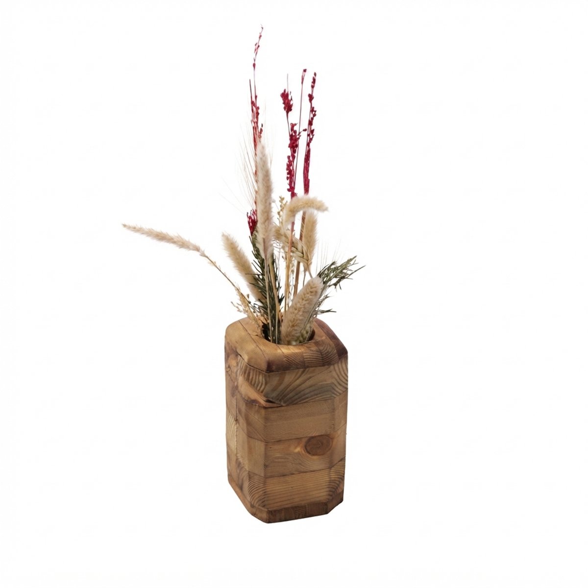 Handmade-Oak-Wood-Decor-Vase3