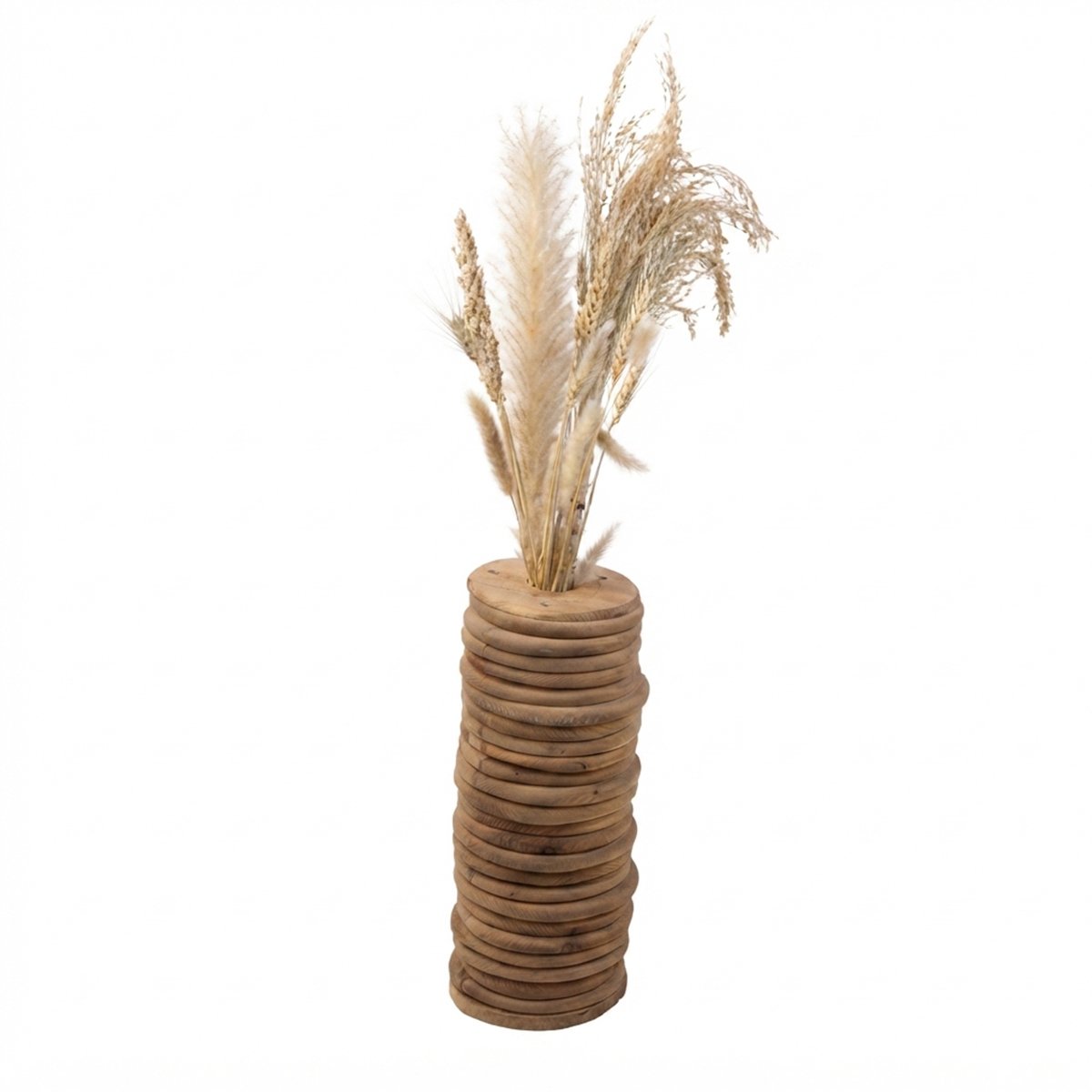 Modern-Wooden-Stacked-Vase2
