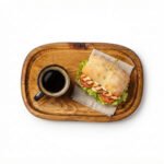 Natural Wood Coffee And Food Tray