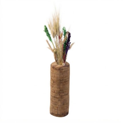 Recycled Handmade Oak Wood Vase